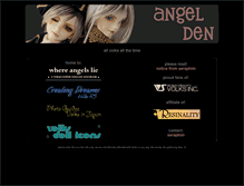 Tablet Screenshot of angelden.net